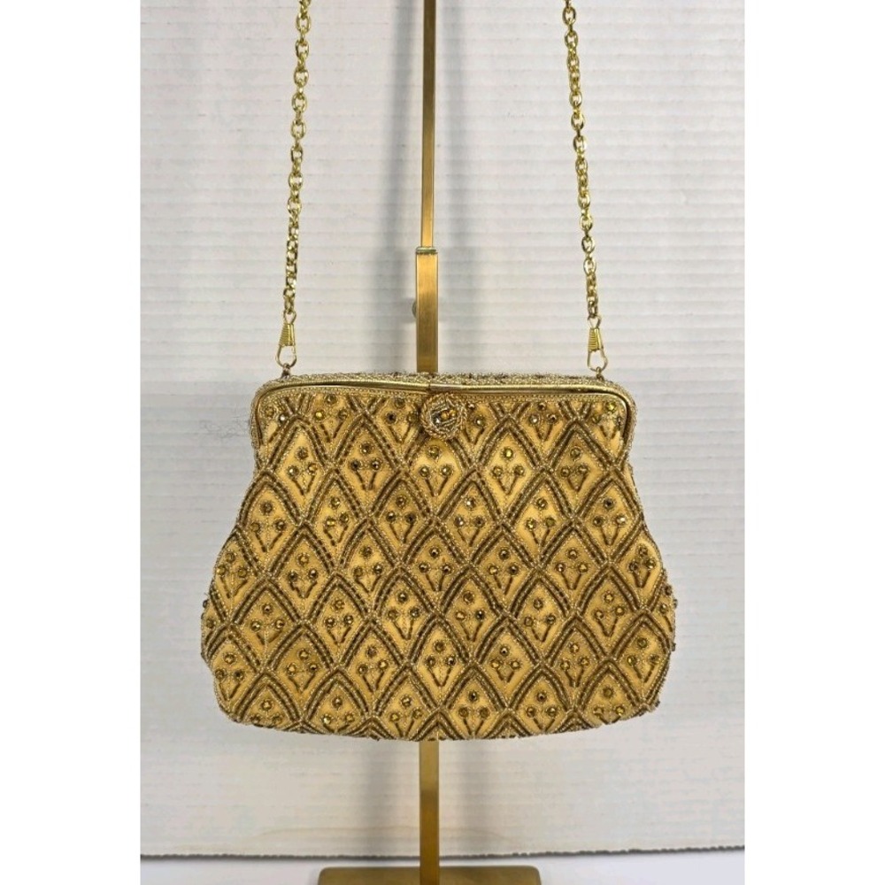 Jolles Original Austria Vintage‎ Tapestry Coin Purse Shoulder Bag